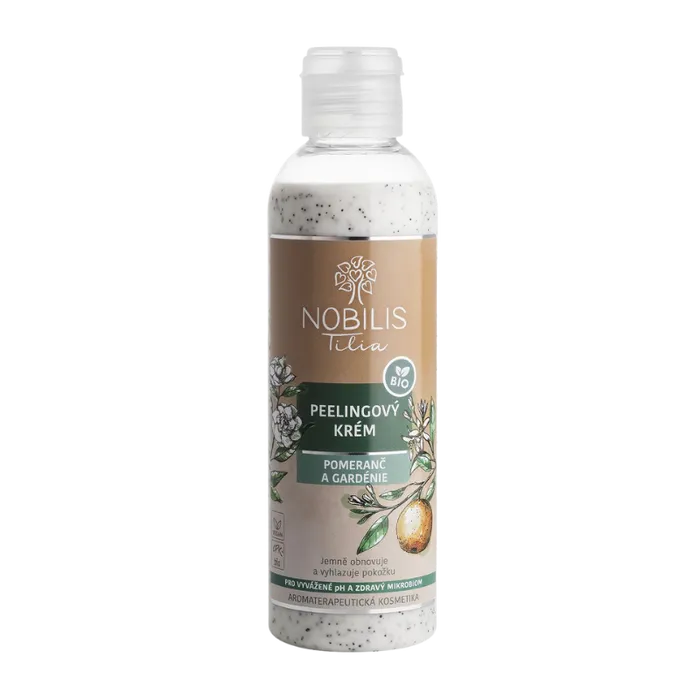 Nobilis Tilia Peelingový krém Pomeranč a gardénie 200 ml